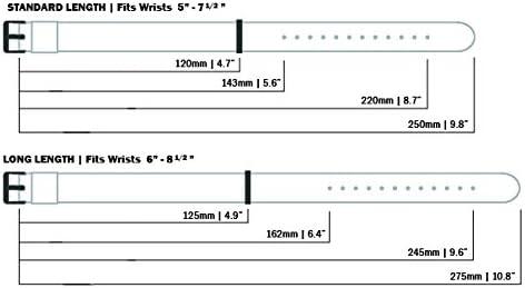 imageBARTON WATCH BANDS  Ballistic Nylon NATO Style Straps  Choice of Color Length ampamp Width 18mm 20mm 22mm or 24mmBlackCherryIvory