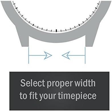 imageBARTON WATCH BANDS  Ballistic Nylon NATO Style Straps  Choice of Color Length ampamp Width 18mm 20mm 22mm or 24mmBlackIvory