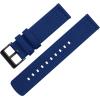 image22mm Royal Blue  BARTON Canvas Quick Release Watch Band Straps  Choose Color ampamp Width  18mm 20mm or 22mm  Black PVD Buckle