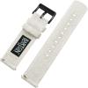 image22mm White  BARTON Canvas Quick Release Watch Band Straps  Choose Color ampamp Width  18mm 20mm or 22mm  Black PVD Buckle