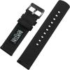 imageBARTON Canvas Quick Release Watch Band Straps  Choose Color ampamp Width  18mm 19mm 20mm 21mm 22mm 23mm or 24mmBlack