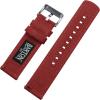 imageBARTON Canvas Quick Release Watch Band Straps  Choose Color ampamp Width  18mm 19mm 20mm 21mm 22mm 23mm or 24mmCrimson Red