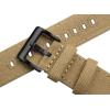 imageBARTON Canvas Quick Release Watch Band Straps  Choose Color ampamp Width  18mm 19mm 20mm 21mm 22mm 23mm or 24mmKhaki  Tan