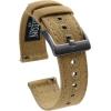 imageBARTON Canvas Quick Release Watch Band Straps  Choose Color ampamp Width  18mm 19mm 20mm 21mm 22mm 23mm or 24mmKhaki  Tan