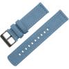 imageBARTON Canvas Quick Release Watch Band Straps  Choose Color ampamp Width  18mm 19mm 20mm 21mm 22mm 23mm or 24mmNantucket Blue