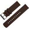 imageBARTON Canvas Quick Release Watch Band Straps  Choose Color ampamp Width  18mm 19mm 20mm 21mm 22mm 23mm or 24mmbrown