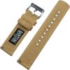 imageBARTON Canvas Quick Release Watch Band Straps  Choose Color ampamp Width  18mm 19mm 20mm 21mm 22mm 23mm or 24mmbrown