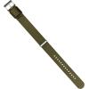 imageBARTON Elite NATO Style Watch Strap  18mm 20mm 22mm or 24mm  Seat Belt Nylon Watch BandsArmy Green