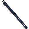 imageBARTON Elite NATO Style Watch Strap  18mm 20mm 22mm or 24mm  Seat Belt Nylon Watch BandsGrey  Blue Stripes  Black