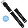 imageBARTON Elite Silicone Watch Bands  Quick Release  Choose Strap Color ampamp Buckle Color Stainless Steel Black PVD or Gunmetal Grey  18mm 20mm 22mm ampamp 24mm Watch StrapsPumpkin Orange Top  Black Bottom