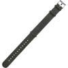 imageBARTON Leather NATO Style Watch Straps  Choose Color Length ampamp Width  18mm 20mm 22mm 24mm BandsEspresso Brown
