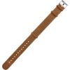 imageBARTON Leather NATO Style Watch Straps  Choose Color Length ampamp Width  18mm 20mm 22mm 24mm BandsGingerbread Brown