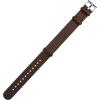 imageBARTON Leather NATO Style Watch Straps  Choose Color Length ampamp Width  18mm 20mm 22mm 24mm BandsSaddle Brown