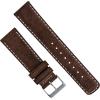 imageBARTON Suede Leather Watch Bands  Quick Release  Choose Strap Color ampamp Size  18mm 19mm 20mm 21mm 22mm 23mm ampamp 24mm Watch StrapsChocolate Brown