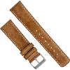 imageBARTON Suede Leather Watch Bands  Quick Release  Choose Strap Color ampamp Size  18mm 19mm 20mm 21mm 22mm 23mm ampamp 24mm Watch StrapsCognac Brown