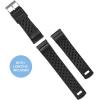 imageBARTON TropicalStyle 20 Watch Bands  Quick Release  Choose Strap Color ampamp Size  18mm 19mm 20mm 21mm 22mm 23mm ampamp 24mm Watch StrapsBlack