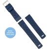 imageBARTON TropicalStyle 20 Watch Bands  Quick Release  Choose Strap Color ampamp Size  18mm 19mm 20mm 21mm 22mm 23mm ampamp 24mm Watch StrapsNavy Blue
