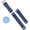 imageBARTON TropicalStyle 20 Watch Bands  Quick Release  Choose Strap Color ampamp Size  18mm 19mm 20mm 21mm 22mm 23mm ampamp 24mm Watch StrapsNavy Blue
