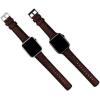 imageBARTON WATCH BANDS  Alligator Grain Leather Watch Bands Compatible with Apple Watch Models  1 2 3 4 5 6 7 8 9 10 SE Ultra ampamp Ultra 2Coffee Brown  Black Hardware