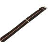 imageBARTON WATCH BANDS  Ballistic Nylon NATO Style Straps  Choice of Color Length ampamp Width 18mm 20mm 22mm or 24mmBlackCherryIvory