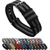 imageBARTON WATCH BANDS  Ballistic Nylon NATO Style Straps  Choice of Color Length ampamp Width 18mm 20mm 22mm or 24mmBlackSmoke Bond