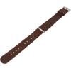 imageBARTON WATCH BANDS  Ballistic Nylon NATO Style Straps  Choice of Color Length ampamp Width 18mm 20mm 22mm or 24mmChocolate Brown
