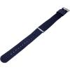 imageBARTON WATCH BANDS  Ballistic Nylon NATO Style Straps  Choice of Color Length ampamp Width 18mm 20mm 22mm or 24mmNavy Blue
