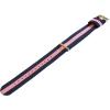 imageBARTON WATCH BANDS  Ballistic Nylon NATO Style Straps  Choice of Color Length ampamp Width 18mm 20mm 22mm or 24mmNavyPink