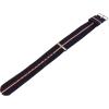 imageBARTON WATCH BANDS  Ballistic Nylon NATO Style Straps  Choice of Color Length ampamp Width 18mm 20mm 22mm or 24mmNavyPumpkinIvory
