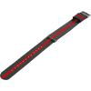 imageBARTON WATCH BANDS  Ballistic Nylon NATO Style Straps  Choice of Color Length ampamp Width 18mm 20mm 22mm or 24mmSmokeCherry