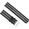 imageBARTON WATCH BANDS  Ballistic Nylon Twopiece NATO Style Straps  Choice of Color ampamp Width 18mm 20mm 22mmBlackSmoke Bond