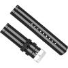 imageBARTON WATCH BANDS  Ballistic Nylon Twopiece NATO Style Straps  Choice of Color ampamp Width 18mm 20mm 22mmBlackSmoke Bond