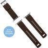 imageBARTON WATCH BANDS  Brown Top ampamp Khaki Tan Bottom Elite Silicone Watch Bands Compatible with Apple Watch Models  1 2 3 4 5 6 7 8 9 10 SE Ultra ampamp Ultra 2  38mm40mm41mm