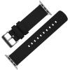 imageBARTON WATCH BANDS  Canvas Watch Bands Compatible with Apple Watch Models  1 2 3 4 5 6 7 8 9 10 SE Ultra ampamp Ultra 2Black