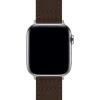 imageBARTON WATCH BANDS  Canvas Watch Bands Compatible with Apple Watch Models  1 2 3 4 5 6 7 8 9 10 SE Ultra ampamp Ultra 2Chocolate Brown