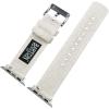 imageBARTON WATCH BANDS  Canvas Watch Bands Compatible with Apple Watch Models  1 2 3 4 5 6 7 8 9 10 SE Ultra ampamp Ultra 2Linen White