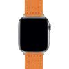 imageBARTON WATCH BANDS  Canvas Watch Bands Compatible with Apple Watch Models  1 2 3 4 5 6 7 8 9 10 SE Ultra ampamp Ultra 2Pumpkin Orange