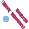 imageBARTON WATCH BANDS  Elite Silicone Watch Bands Compatible with Apple Watch Models  1 2 3 4 5 6 7 8 9 10 SE Ultra ampamp Ultra 2Black Top  Pink Bottom