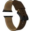 imageBARTON WATCH BANDS  Elite Silicone Watch Bands Compatible with Apple Watch Models  1 2 3 4 5 6 7 8 9 10 SE Ultra ampamp Ultra 2Brown Top  Khaki Tan Bottom