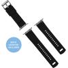 imageBARTON WATCH BANDS  Elite Silicone Watch Bands Compatible with Apple Watch Models  1 2 3 4 5 6 7 8 9 10 SE Ultra ampamp Ultra 2Cool Grey Top  Black Bottom
