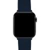 imageBARTON WATCH BANDS  Elite Silicone Watch Bands Compatible with Apple Watch Models  1 2 3 4 5 6 7 8 9 10 SE Ultra ampamp Ultra 2Navy Blue Top  Crimson Red Bottom Black PVD Hardware