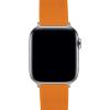 imageBARTON WATCH BANDS  Elite Silicone Watch Bands Compatible with Apple Watch Models  1 2 3 4 5 6 7 8 9 10 SE Ultra ampamp Ultra 2Pumpkin Orange Top  Black Bottom