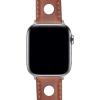 imageBARTON WATCH BANDS  Horween Leather Watch Bands Compatible with Apple Watch Models  1 2 3 4 5 6 7 8 9 10 SE Ultra ampamp Ultra 2Caramel Brown Rally Style