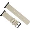 imageBARTON WATCH BANDS  Military Style Nylon Watch Bands Compatible with Apple Watch Models  1 2 3 4 5 6 7 8 9 10 SE Ultra ampamp Ultra 2Khaki Tan Black Hardware