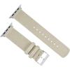 imageBARTON WATCH BANDS  Military Style Nylon Watch Bands Compatible with Apple Watch Models  1 2 3 4 5 6 7 8 9 10 SE Ultra ampamp Ultra 2Khaki Tan Stainless Hardware