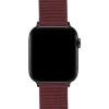 imageBARTON WATCH BANDS  Military Style Nylon Watch Bands Compatible with Apple Watch Models  1 2 3 4 5 6 7 8 9 10 SE Ultra ampamp Ultra 2Merlot Black Hardware