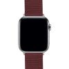 imageBARTON WATCH BANDS  Military Style Nylon Watch Bands Compatible with Apple Watch Models  1 2 3 4 5 6 7 8 9 10 SE Ultra ampamp Ultra 2Merlot Stainless Hardware