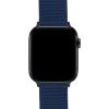 imageBARTON WATCH BANDS  Military Style Nylon Watch Bands Compatible with Apple Watch Models  1 2 3 4 5 6 7 8 9 10 SE Ultra ampamp Ultra 2Navy Blue Black Hardware