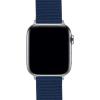imageBARTON WATCH BANDS  Military Style Nylon Watch Bands Compatible with Apple Watch Models  1 2 3 4 5 6 7 8 9 10 SE Ultra ampamp Ultra 2Navy Blue Stainless Hardware