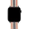 imageBARTON WATCH BANDS  Military Style Nylon Watch Bands Compatible with Apple Watch Models  1 2 3 4 5 6 7 8 9 10 SE Ultra ampamp Ultra 2Retro Black Hardware